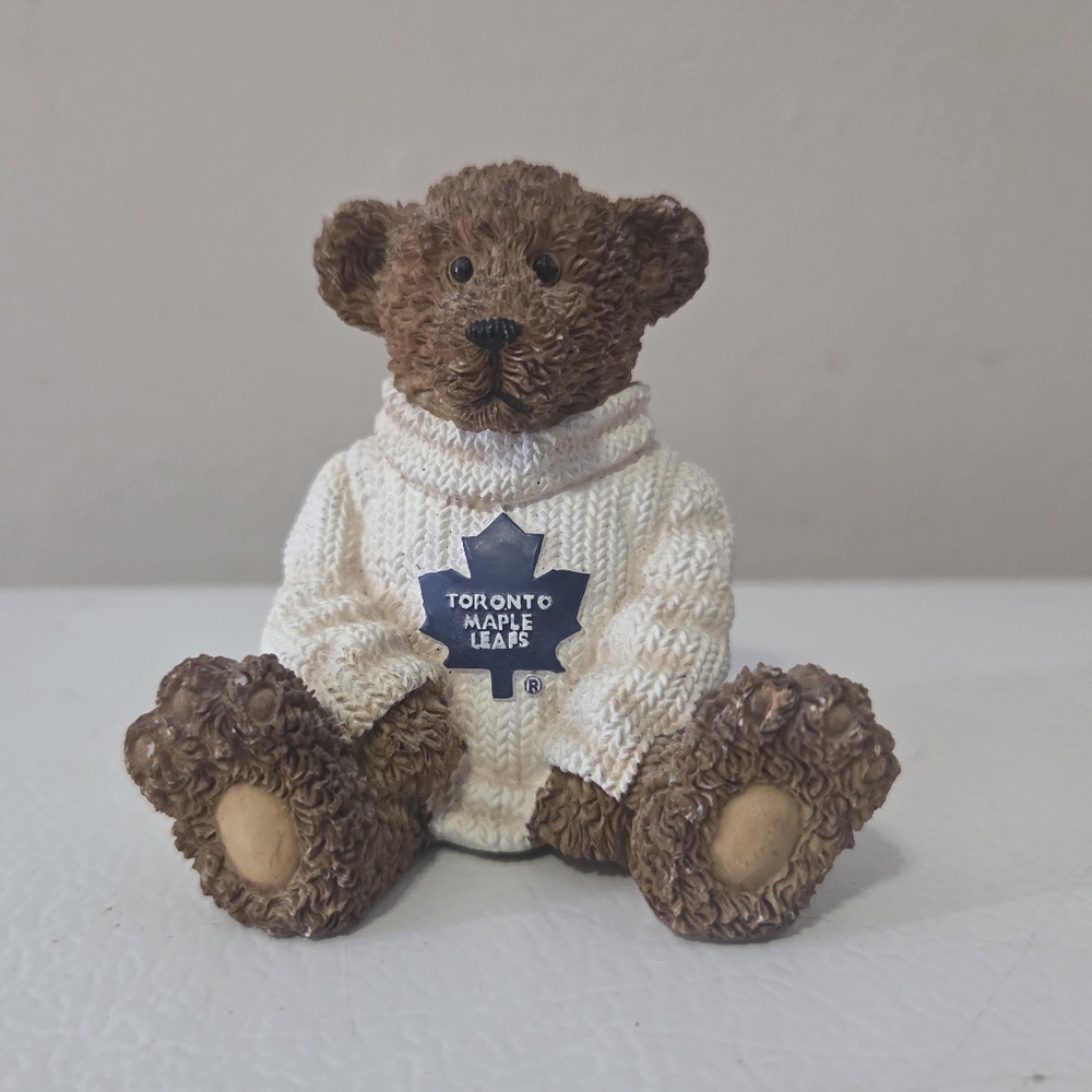 NHL Ice Hockey Limited Edition Toronto Maple Leafs Sports Team Bear 3in